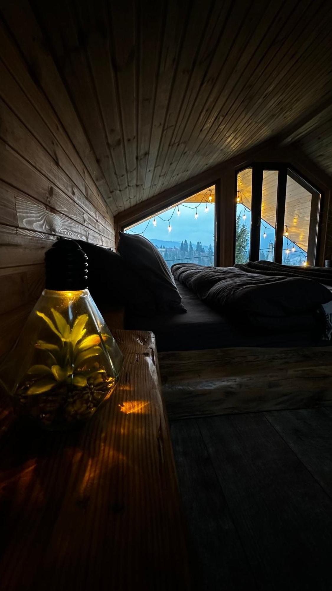 Карпатське Hygge Котедж Для Двох З Чаном-Джакузі У Горах Slawske Exterior foto
