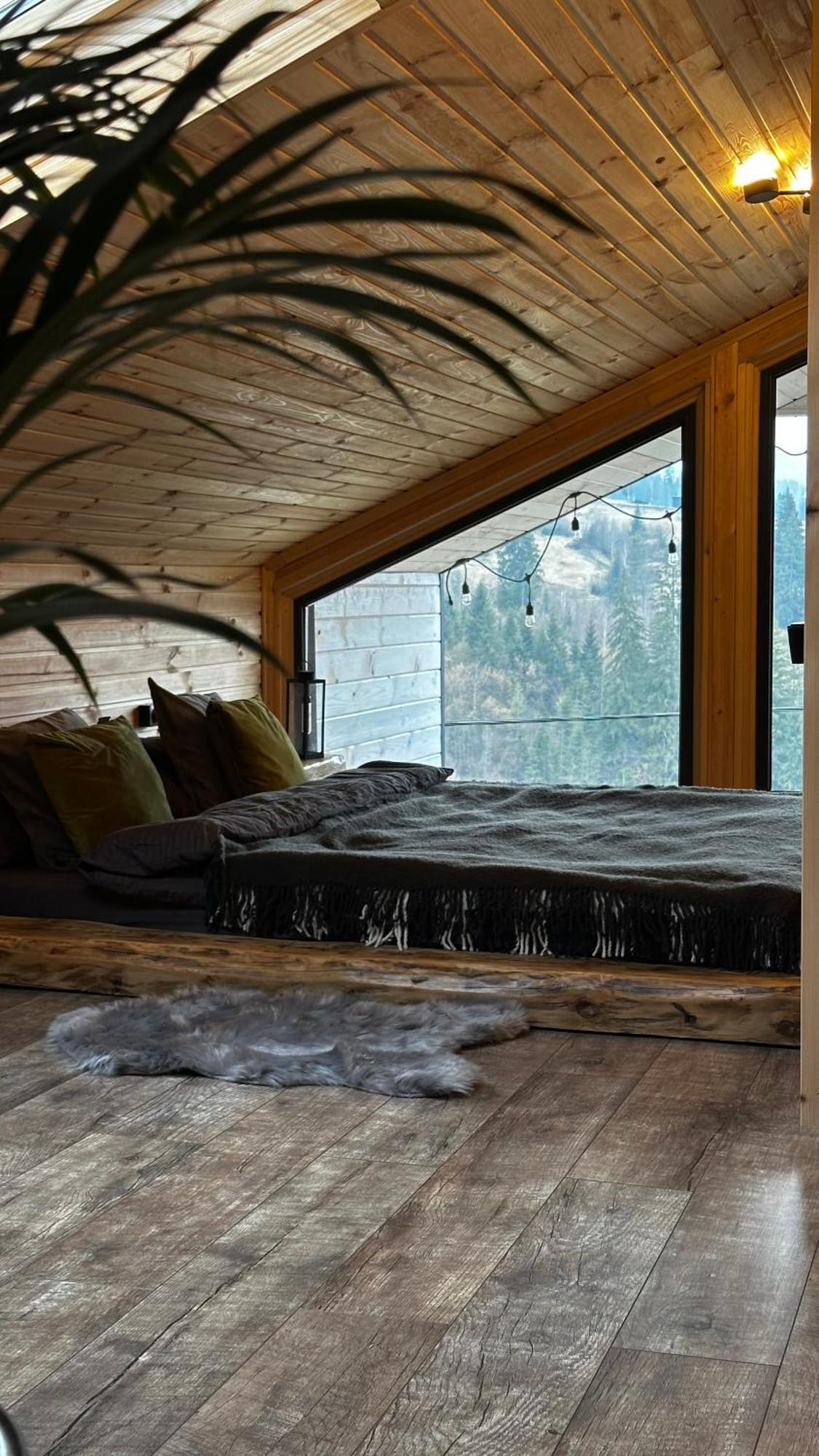 Карпатське Hygge Котедж Для Двох З Чаном-Джакузі У Горах Slawske Exterior foto