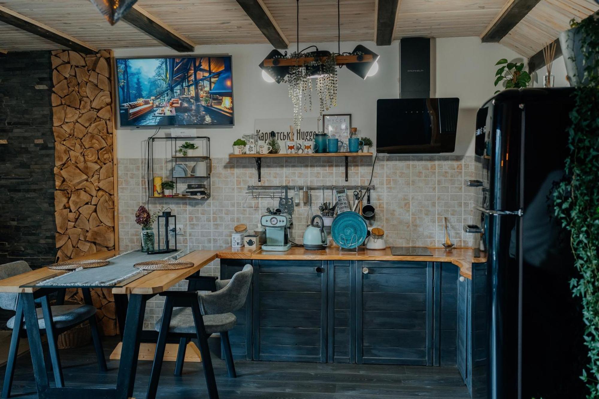 Карпатське Hygge Котедж Для Двох З Чаном-Джакузі У Горах Slawske Exterior foto
