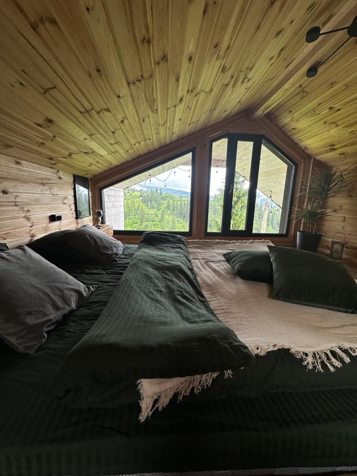 Карпатське Hygge Котедж Для Двох З Чаном-Джакузі У Горах Slawske Exterior foto