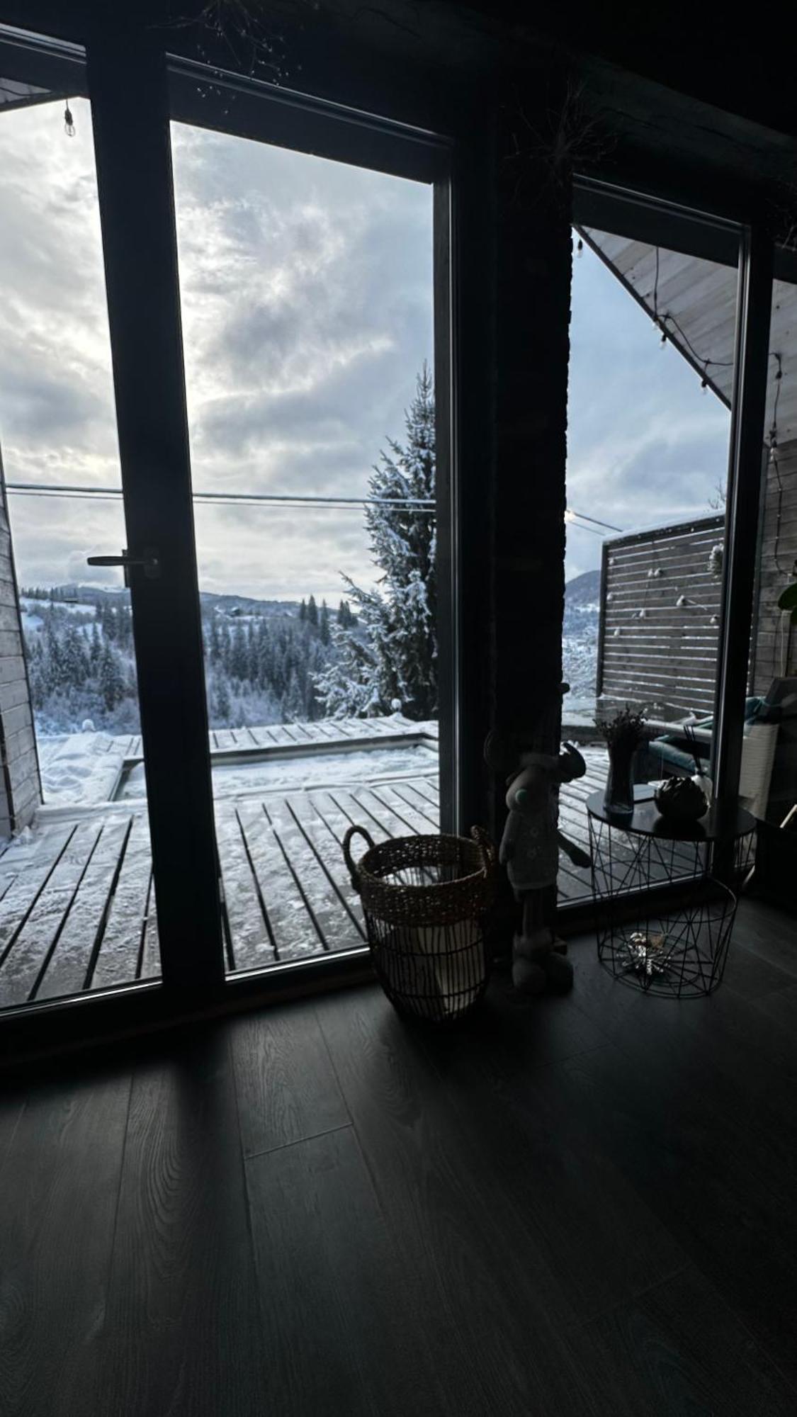 Карпатське Hygge Котедж Для Двох З Чаном-Джакузі У Горах Slawske Exterior foto