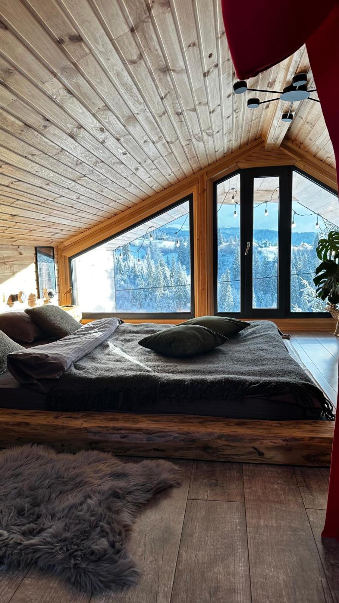 Карпатське Hygge Котедж Для Двох З Чаном-Джакузі У Горах Slawske Exterior foto